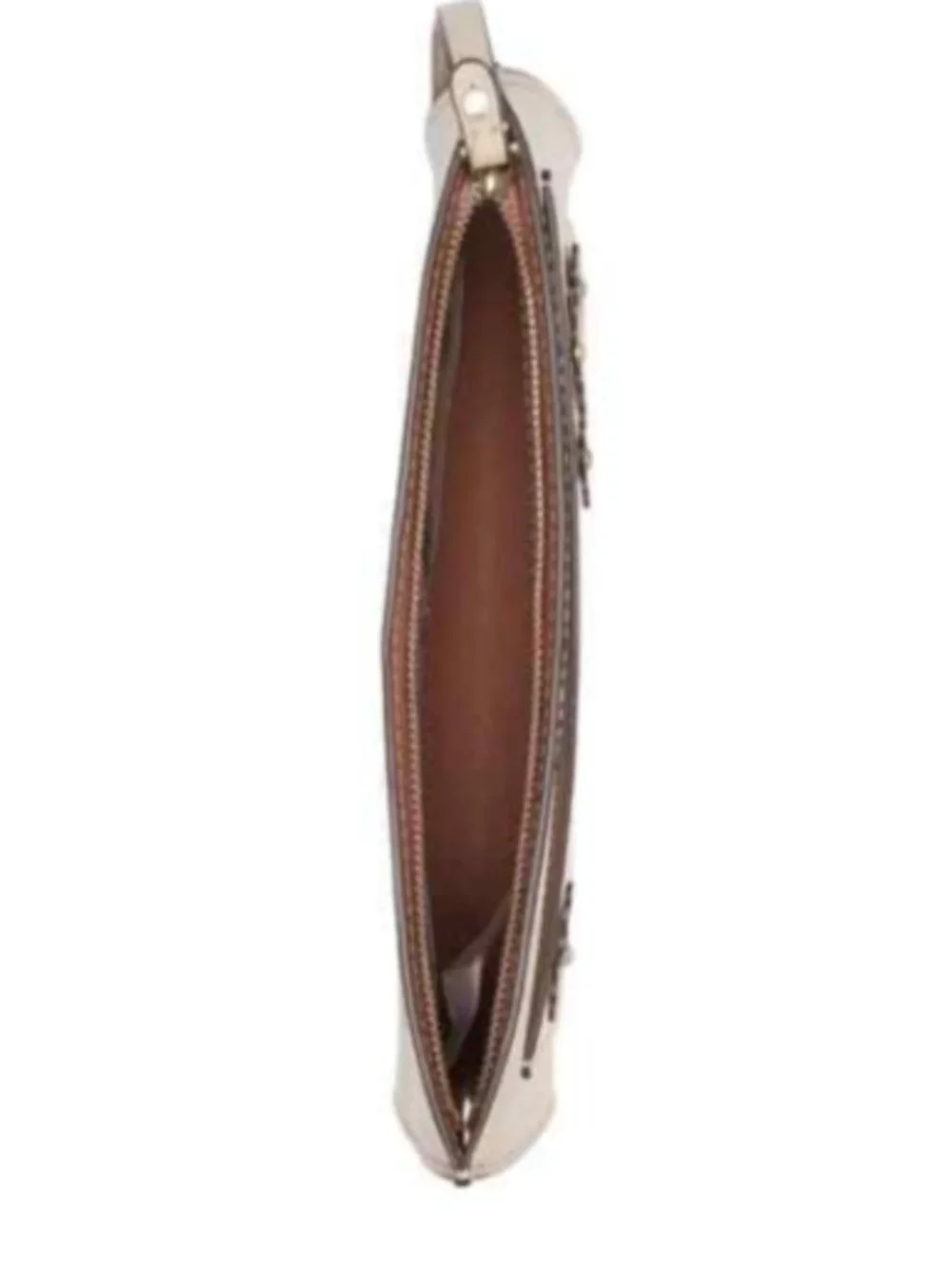 Kate Spade Riverside Street Emmie Leather Wristlet Warm Beige $199